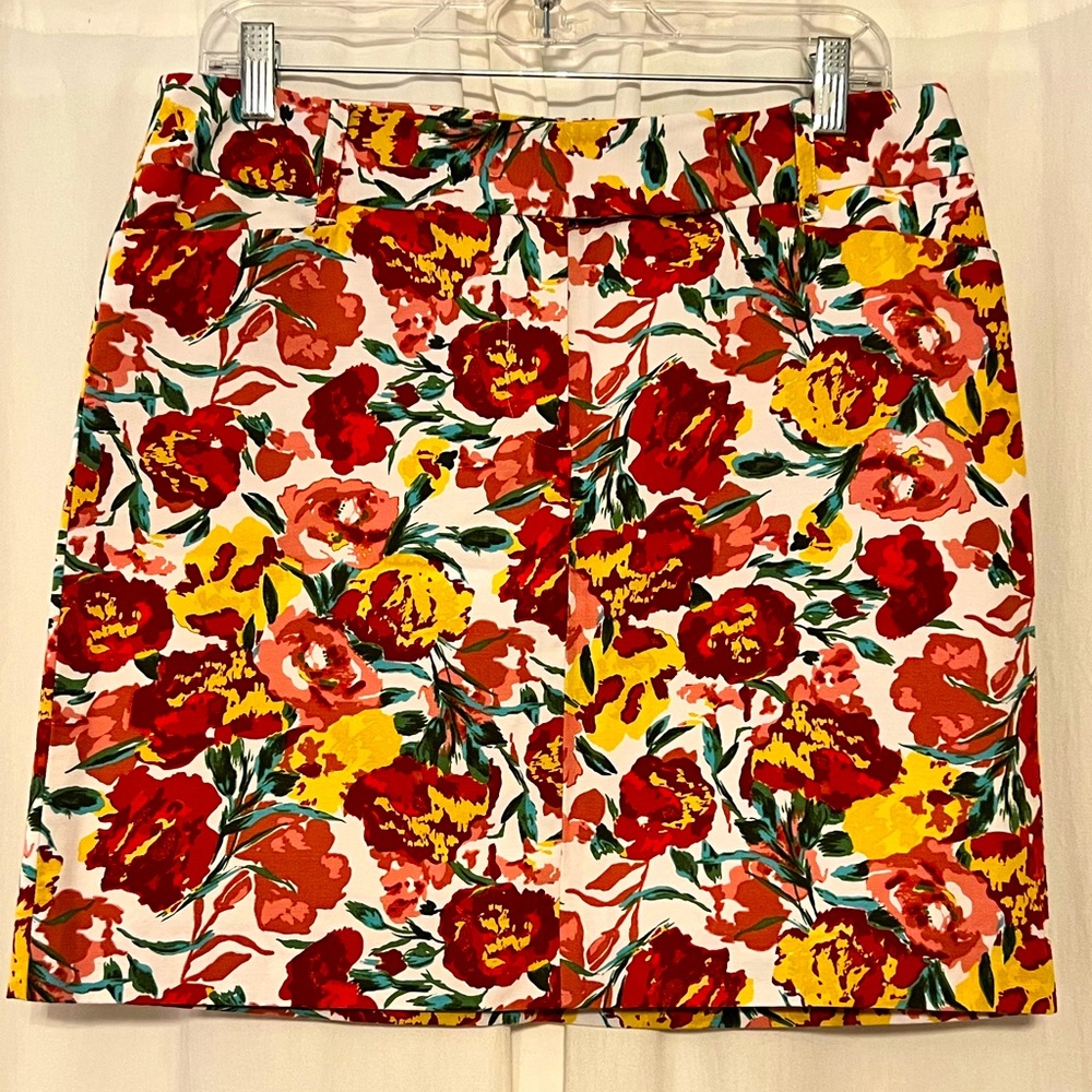 Loft Floral Skirt